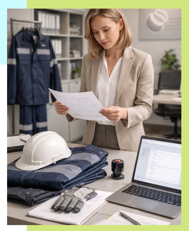 Сертификация спецодежды в Астрахани от 7193 р. | Алешин-Стр