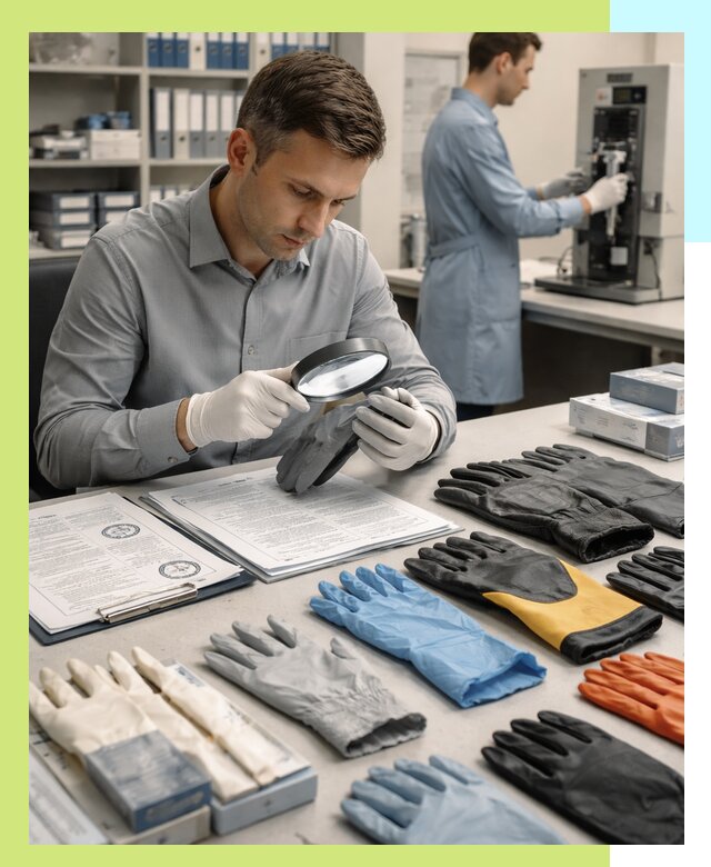 Сертификация перчаток и средств защиты продукции в Астрахани