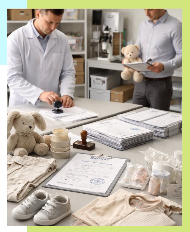 Сертификация детских товаров в Астрахани от 15414 р. | Алешин-Стр