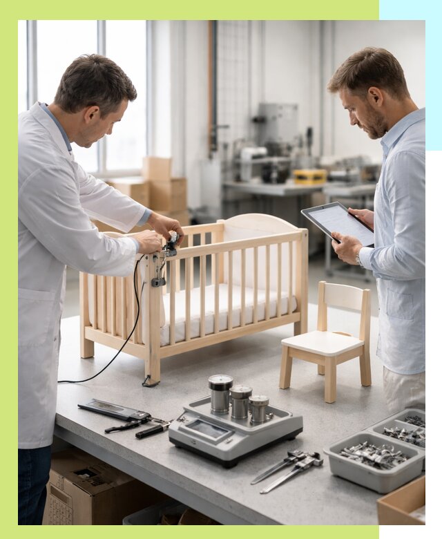 Сертификация детской мебели и проверка безопасности в Астрахани