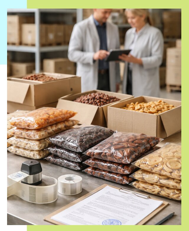 Сертификация сухофруктов в Астрахани от 12331 р. | Алешин-Стр под ключ