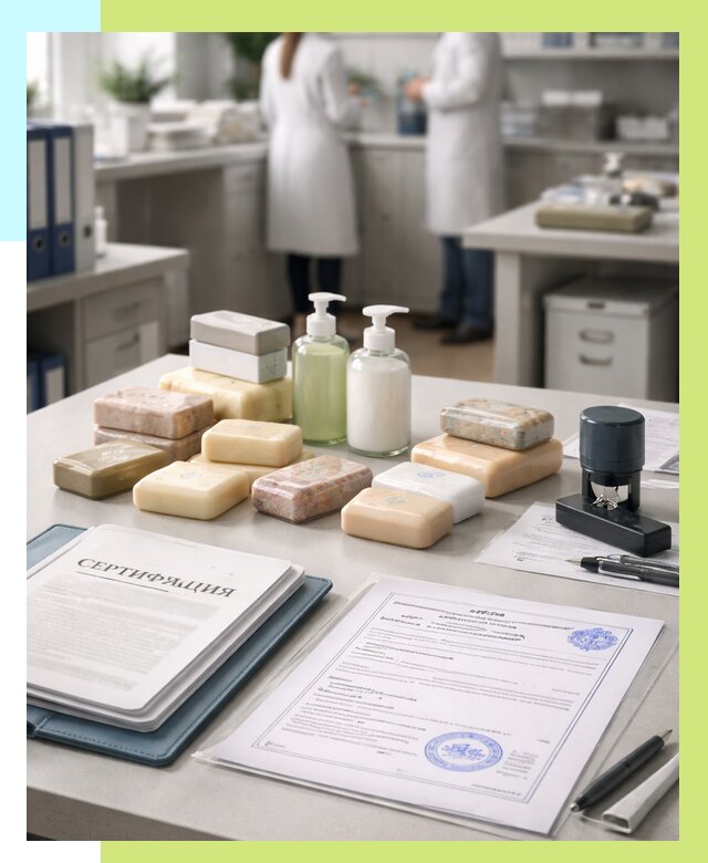 Сертификация мыла и сертификат на мыло в Астрахани от 12331 | Алешин-Стр