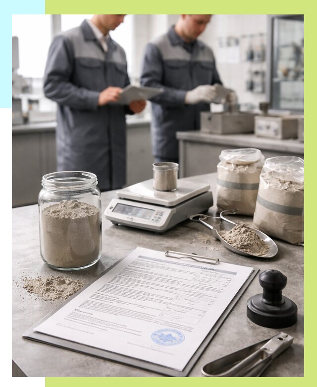 Сертификация цемента в Астрахани от 20552 р. | Алешин-Стр