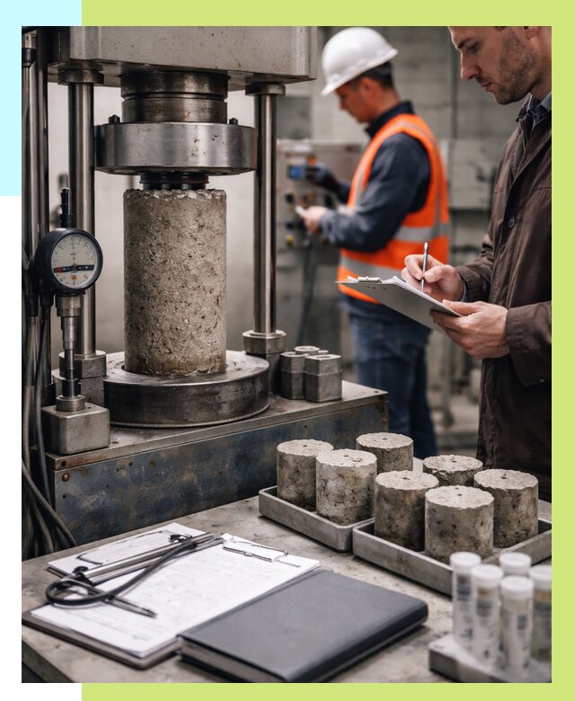 Сертификация бетона в Астрахани от 30828 р. сертификат | Алешин-Стр