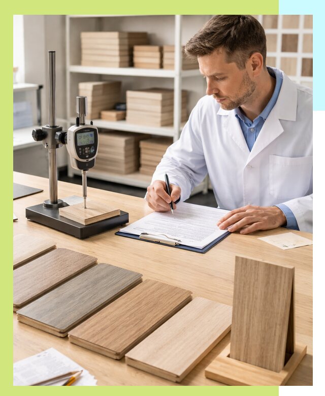Сертификация ламината с испытаниями и оформлением документов в Астрахани