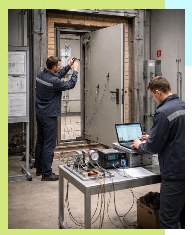 Сертификация противопожарных дверей в Астрахани по ГОСТ и ТР