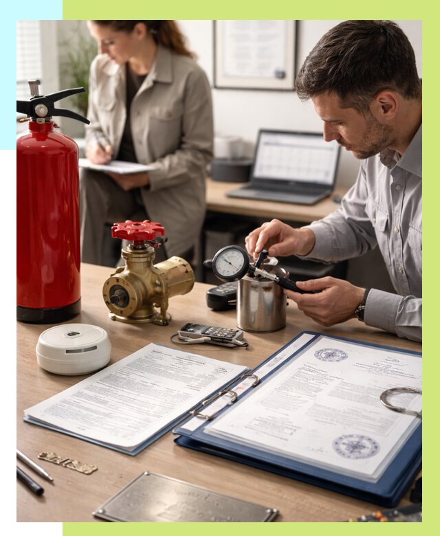 Сертификация пожарного оборудования в Астрахани от 15414 р.|Алешин-Стр