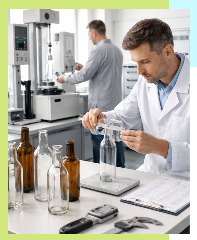 Сертификация стеклянных бутылок и сопутствующей упаковки в Астрахани