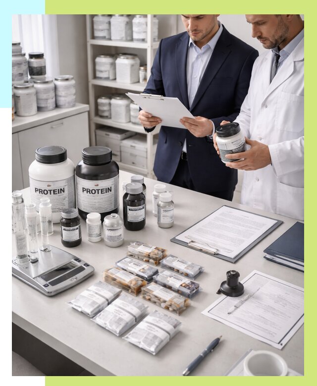 Сертификация спортивного питания в Астрахани от 15414 р., Алешин-Стр