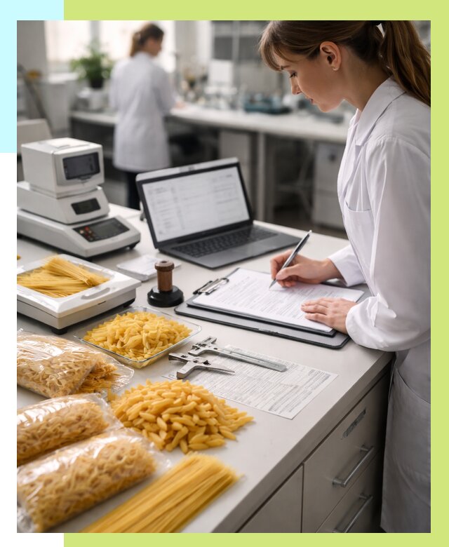 Сертификация макаронных изделий в Астрахани от 15414 р. | Алешин-Стр