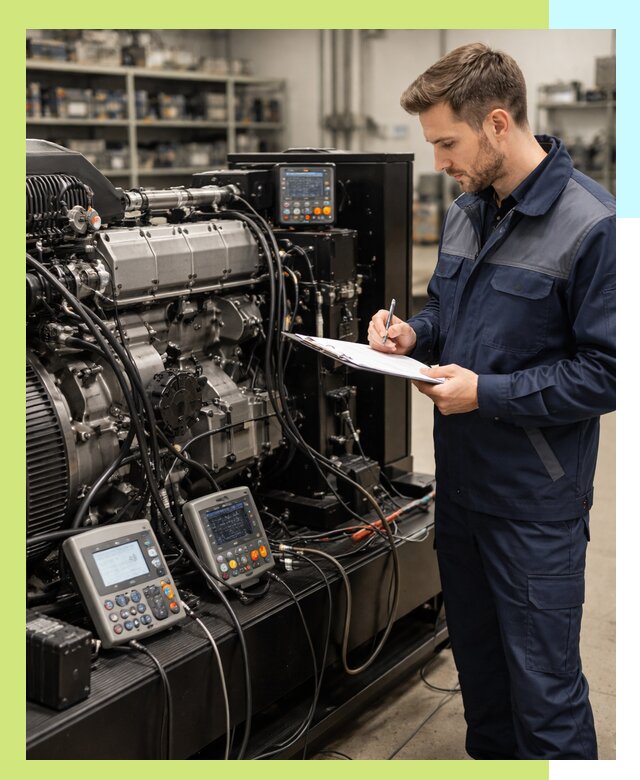 Сертификация дизельных генераторов и их оборудования в Астрахани