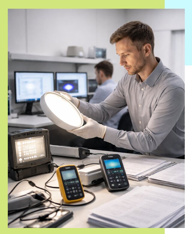 Сертификация светильников в Астрахани: испытания и оформление