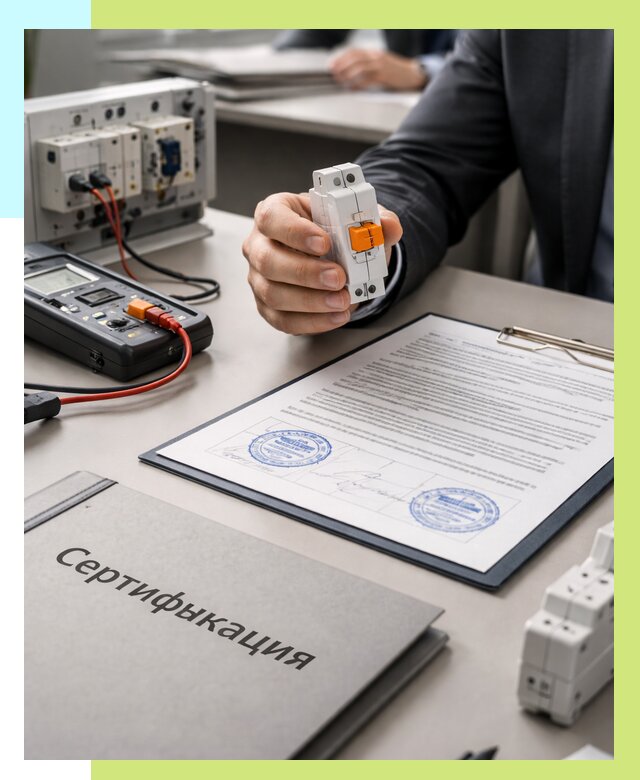 Сертификация выключателей под ключ в Астрахани от 15414 р. | Алешин-Стр