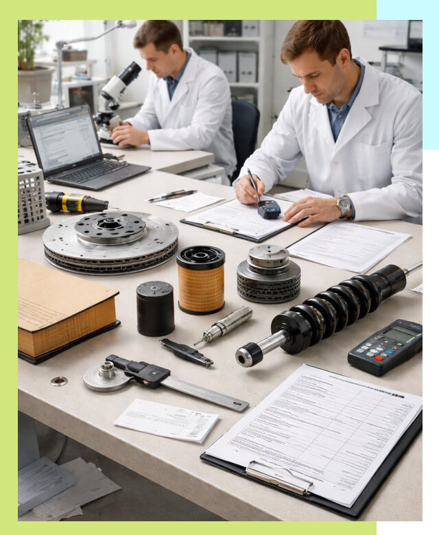 Сертификация автозапчастей и комплектующих в Астрахани по ГОСТ