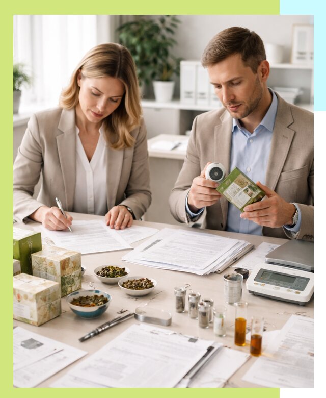 Разработка ТУ на чай и маркировку продукции в Астрахани