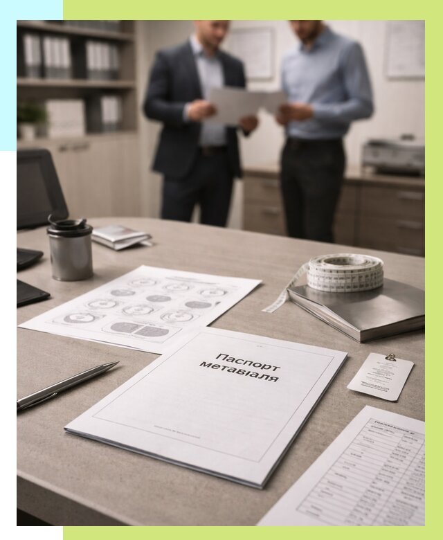 Паспорт материала и качества в Астрахани от 4624 р. | Алешин-Стр
