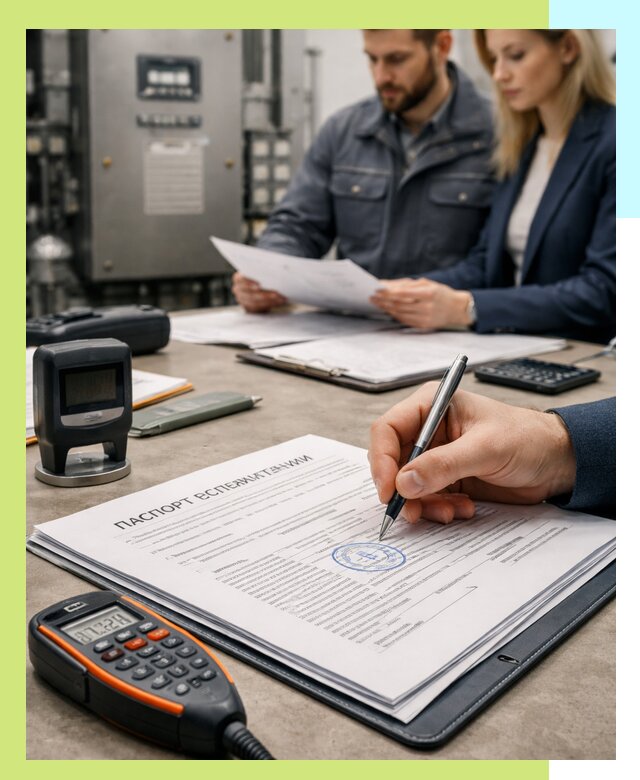 Оформление паспорта эксплуатации оборудования в Астрахани