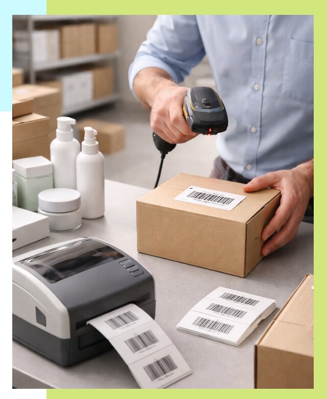 Штрихкодирование продукции в Астрахани от 4624 р. | Алешин-Стр