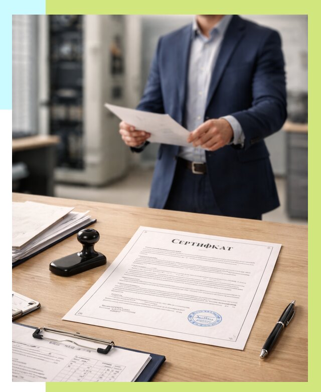 Сертификат на оборудование в Астрахани от 15414 р. | Алешин-Стр