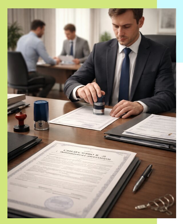 Оформление свидетельства о государственной регистрации в Астрахани