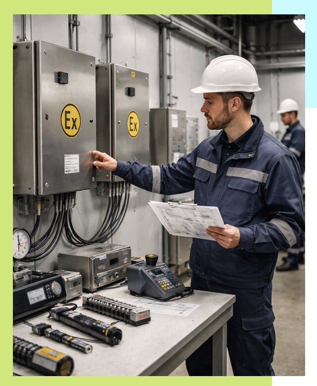 Сертификат взрывозащиты промышленного оборудования в Астрахани