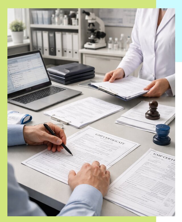 Оформление сертификата GMP в Астрахани для фармпроизводства