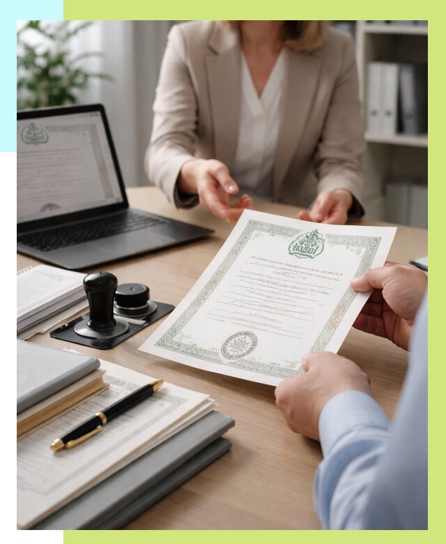 Халяль сертификат в Астрахани, получить от 15414 р. | Алешин-Стр