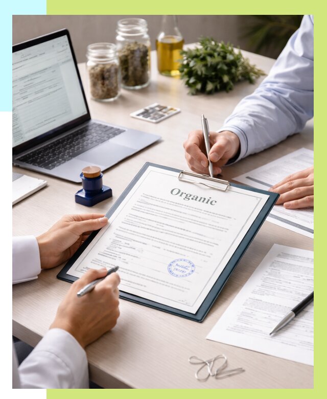 Оформление сертификат органик в Астрахани от 30828 р. | Алешин-Стр