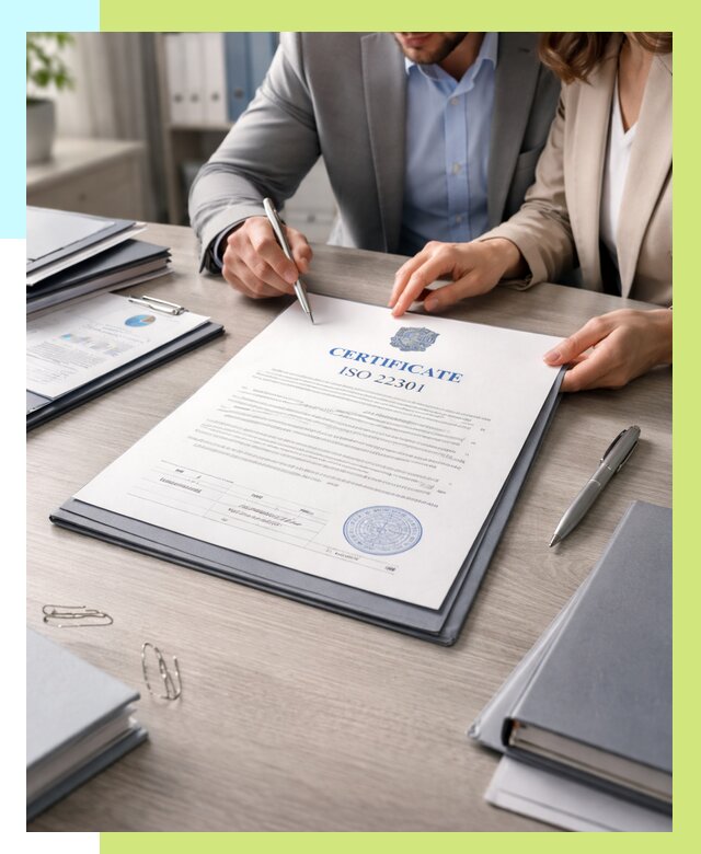 Сертификат ISO 22301 в Астрахани от 46242 р. | Алешин-Стр срочно