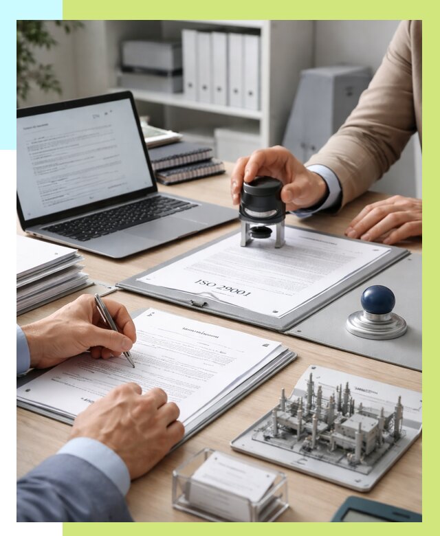 Сертификат ISO 29001 в Астрахани под ключ от 77070 р. | Алешин-Стр