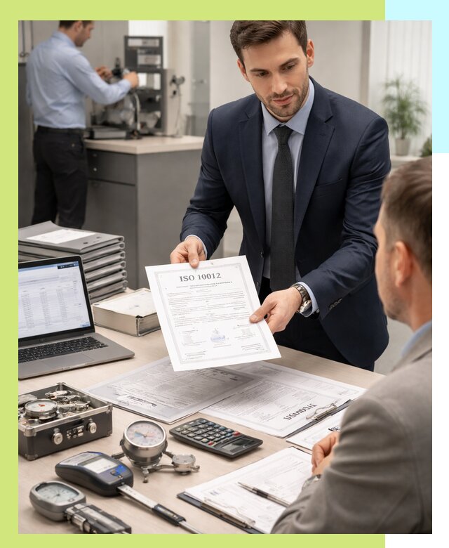 Выдача сертификата ISO 10012 по требованиям метрологии в Астрахани