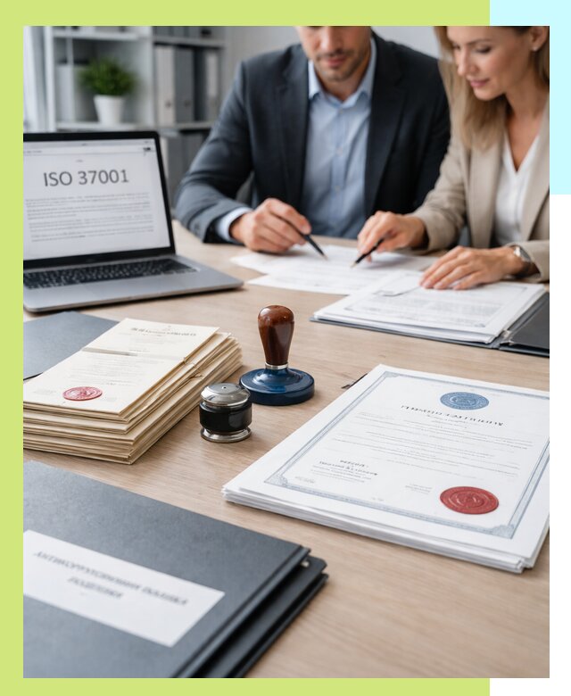 Получение сертификата ISO 37001 по системе борьбы с коррупцией в Астрахани